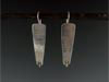 Sterling Silver Earrings with Bead Insert